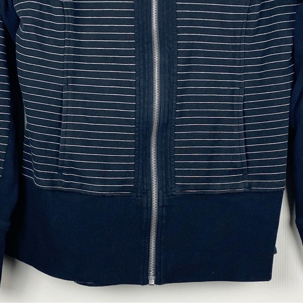 CAbi‎ Jacket Womens Small Modern Sprint Striped 3378 - Picture 3 of 13